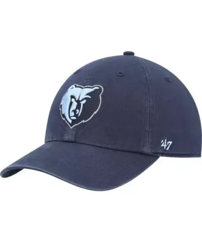 '47 Men's NBA Memphis Grizzlies Primary Logo Clean Up Adjustable Hat