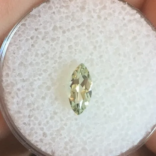 .62CTS. MINT GREEN MARQUISE CUT MONTANA SAPPHIRE