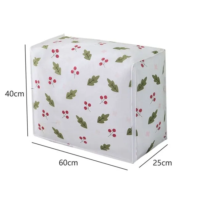 Ashore Shop clothing Zipper Fabric Moisture-Proof Storage Box