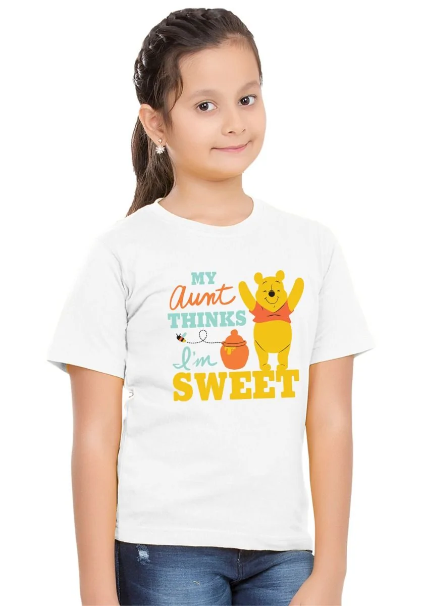 Aunt Sweet Pooh Kids T-Shirt