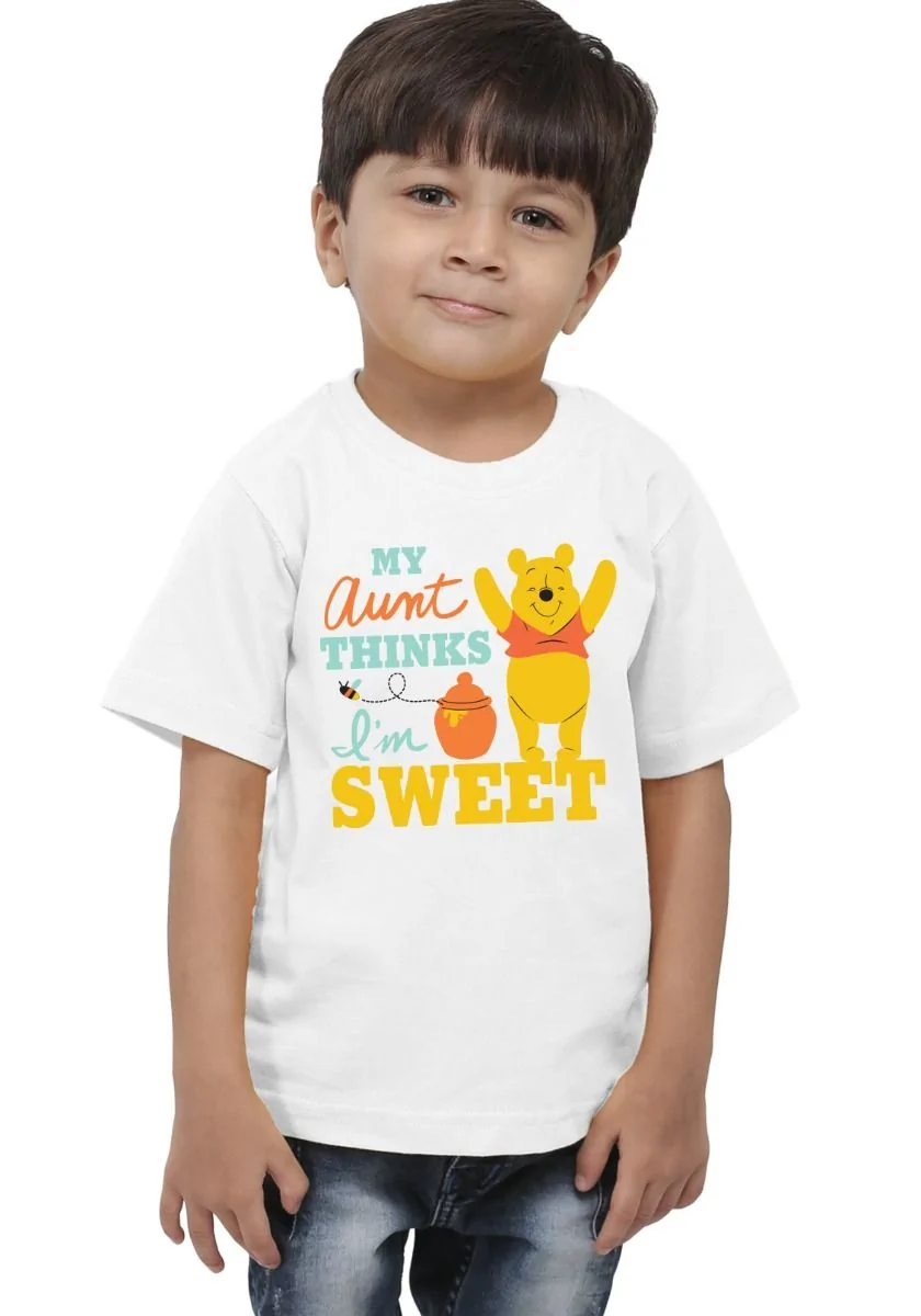 Aunt Sweet Pooh Kids T-Shirt