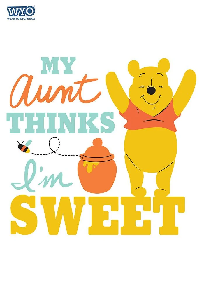 Aunt Sweet Pooh Kids T-Shirt