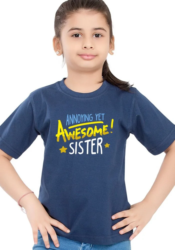 Awesome Sister Kids T-Shirt