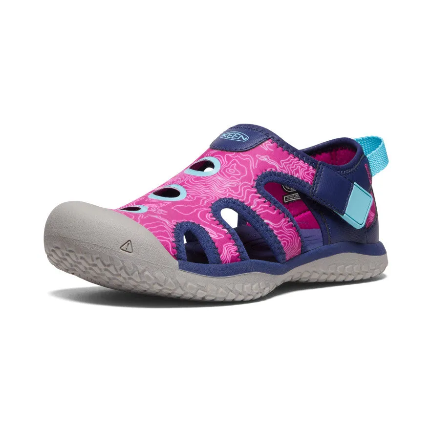 Big Kids' Stingray Sandal  |  Blue Depths/Festival Fuchsia