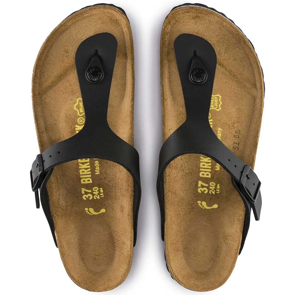 Birkenstock Gizeh Birko-Flor Black - A One Clothing