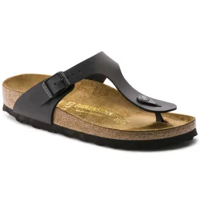 Birkenstock Gizeh Birko-Flor Black - A One Clothing