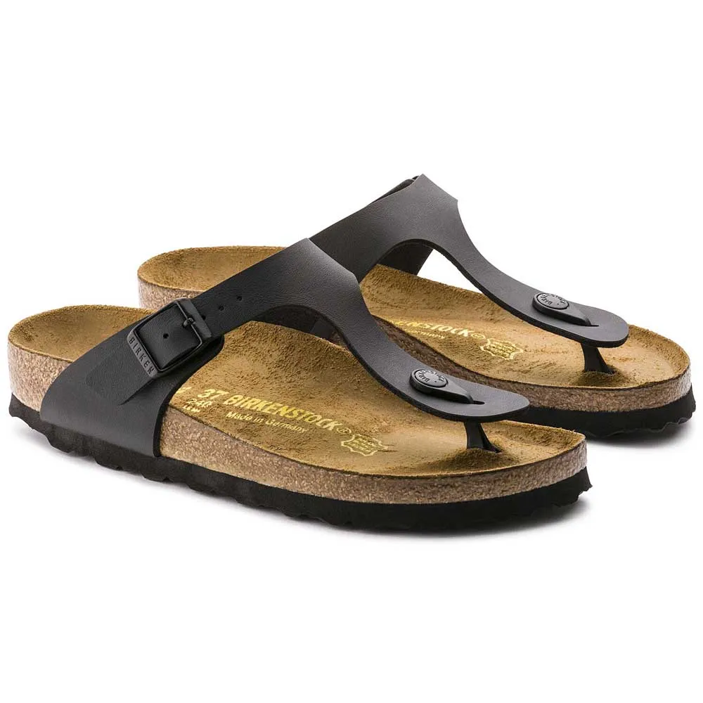 Birkenstock Gizeh Birko-Flor Black - A One Clothing