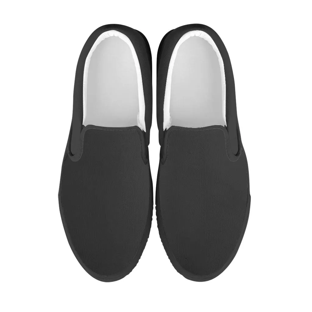 Blue Shades White Sole Mens Slip Ons Shoes