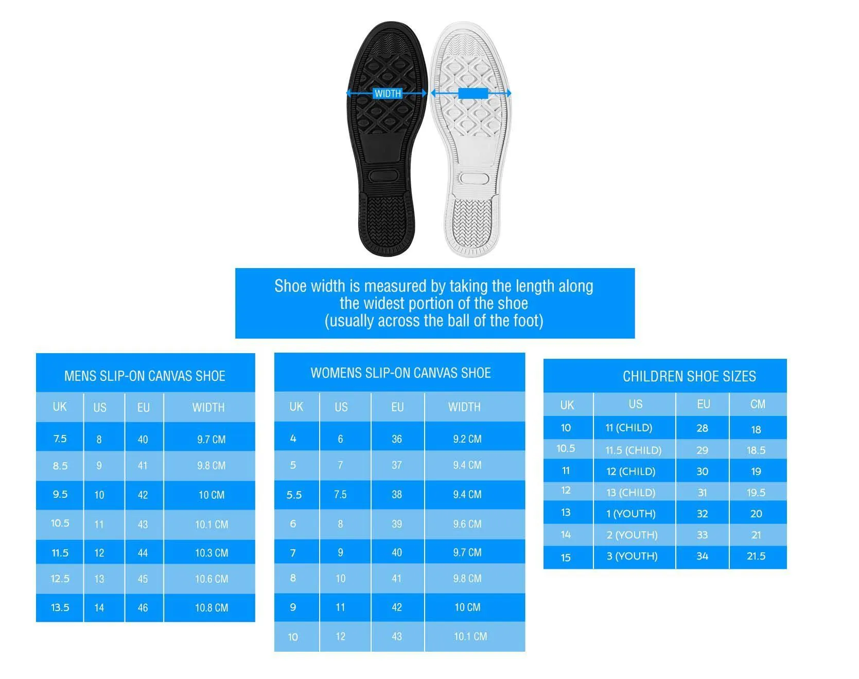 Blue Shades White Sole Mens Slip Ons Shoes