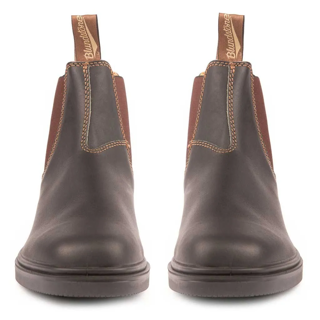 Blundstone 067 - Chisel Toe Dress Stout Brown - A One Clothing