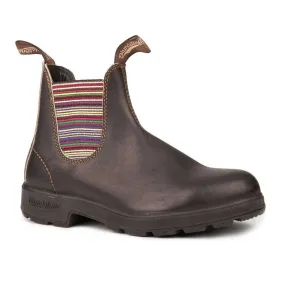 Blundstone 1409 - Original Stout Brown Striped Elastic - A One Clothing