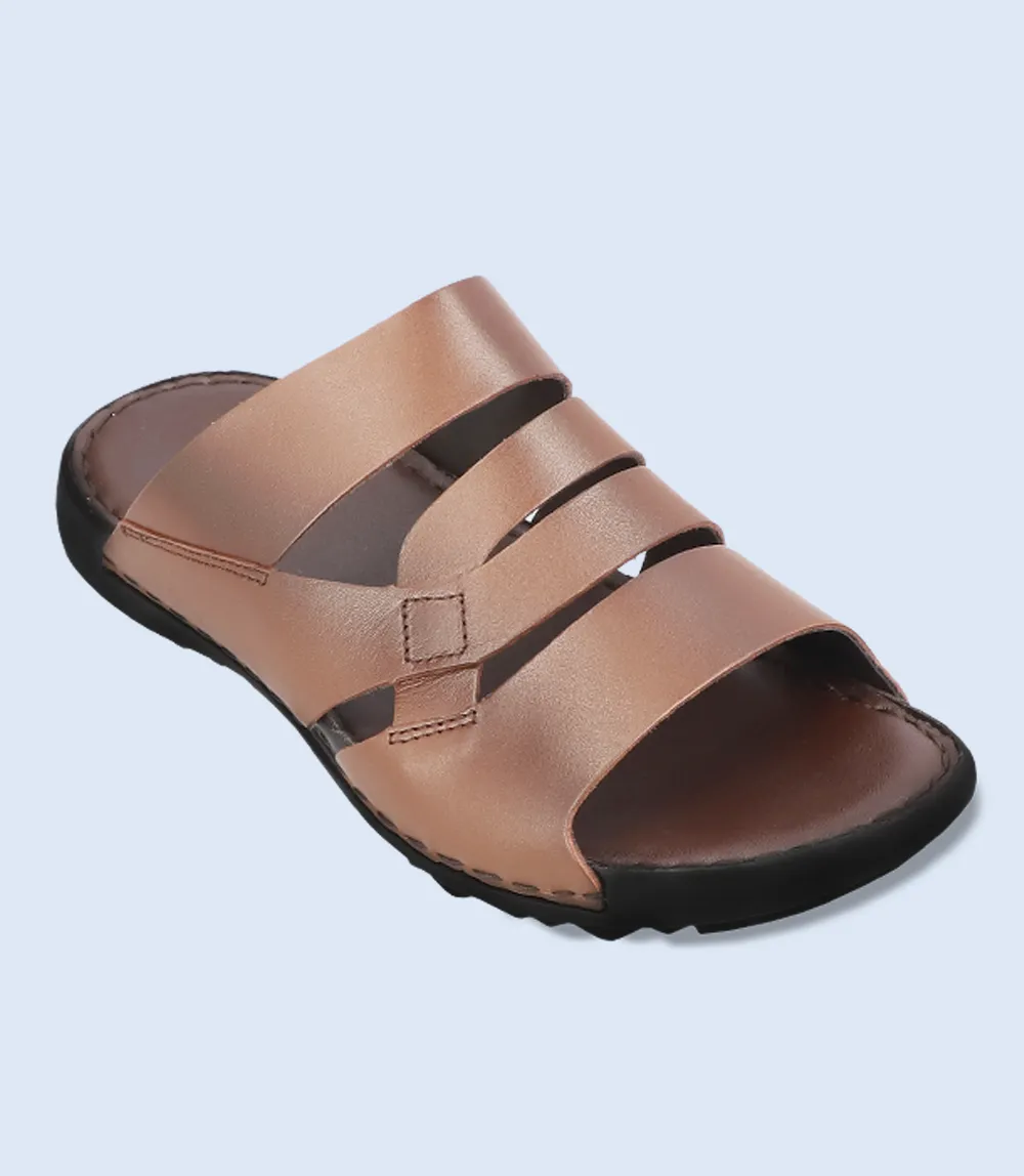 BM4738-BROWN-Men Slipper