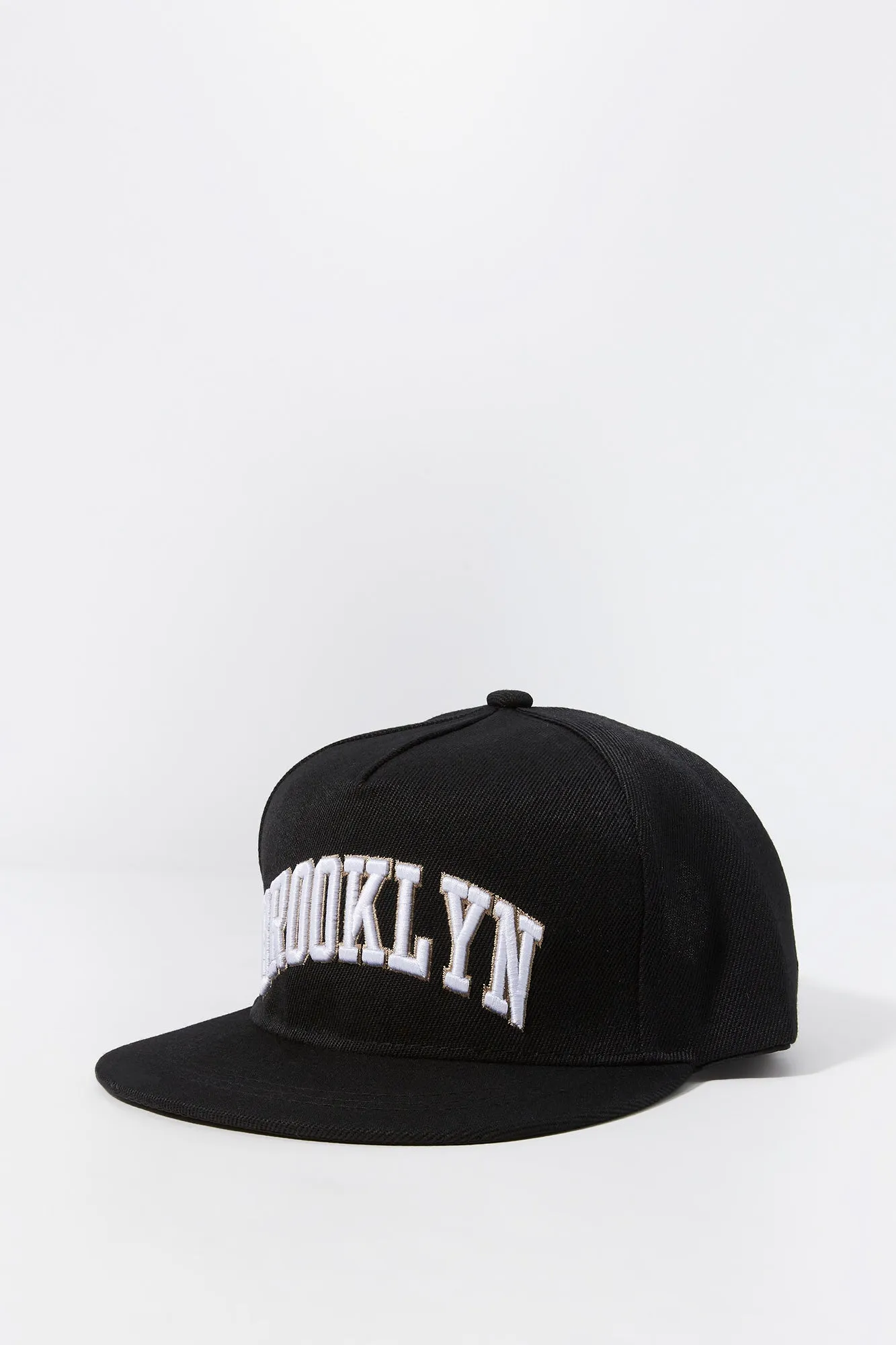 Brooklyn Embroidered Snapback Hat