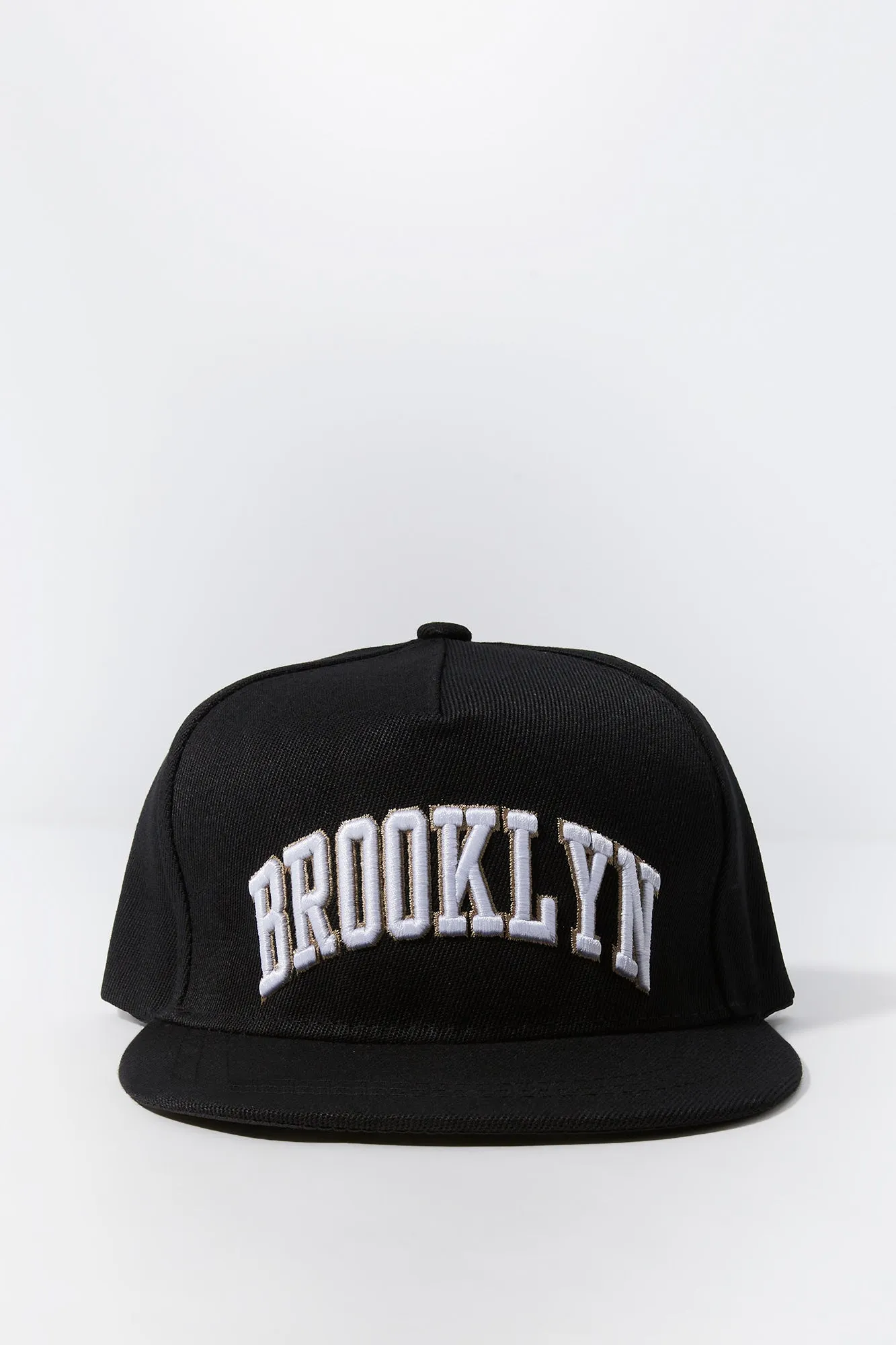 Brooklyn Embroidered Snapback Hat