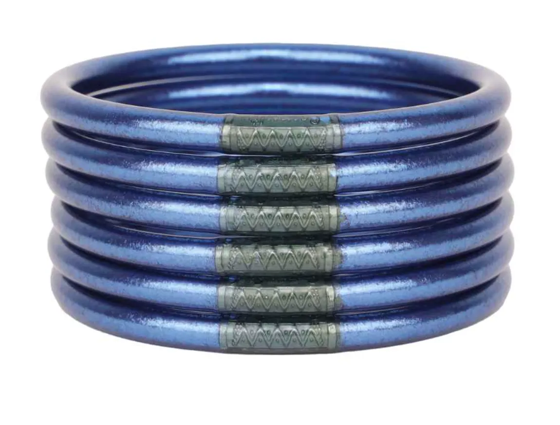 BuDhaGirl Marine All Weather Bangles - Set of 6