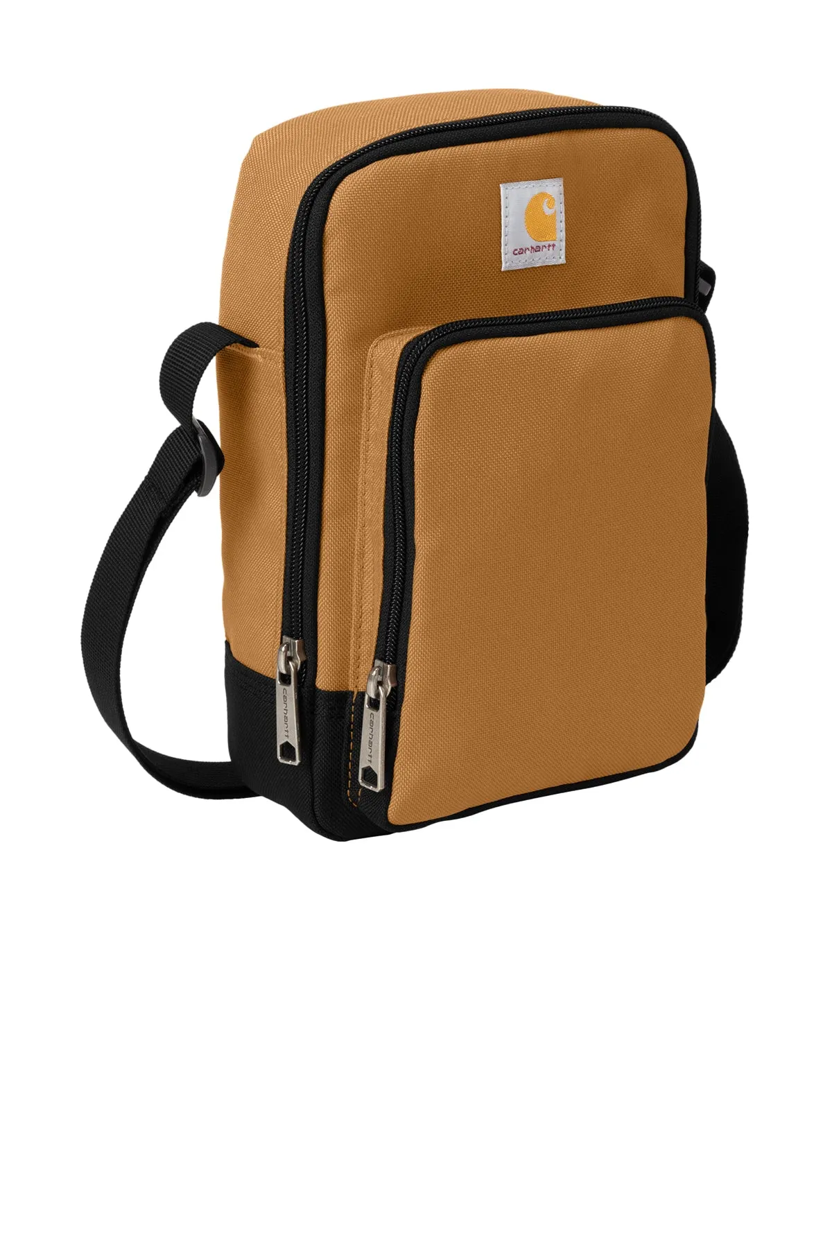 Carhartt Branded Crossbody Zip Bags, Carhartt Brown