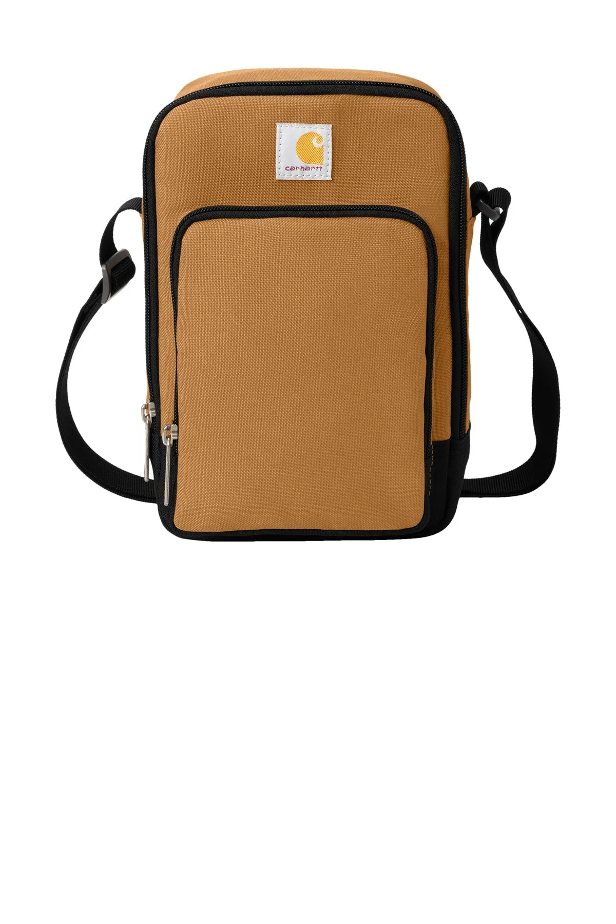 Carhartt Branded Crossbody Zip Bags, Carhartt Brown