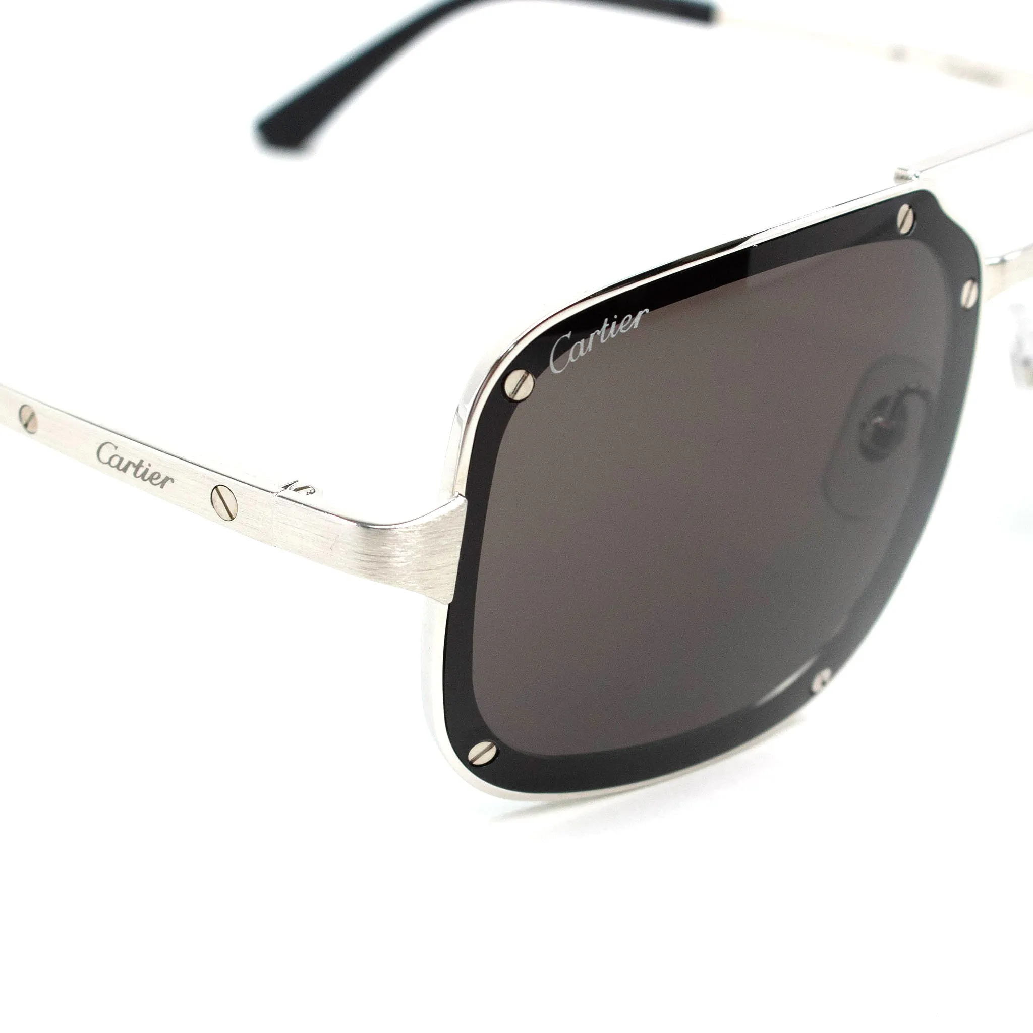 Cartier Eyewear CT0195S-001 Santos De Cartier Sunglasses