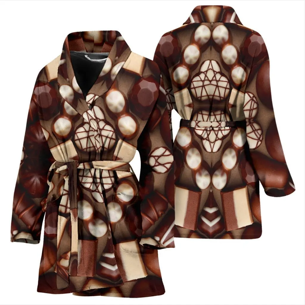 Chocolate Lovers Womens Bath Robe