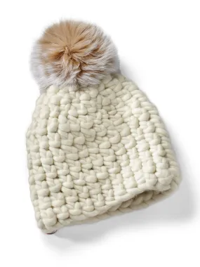 Chunky Wool Knit Hat