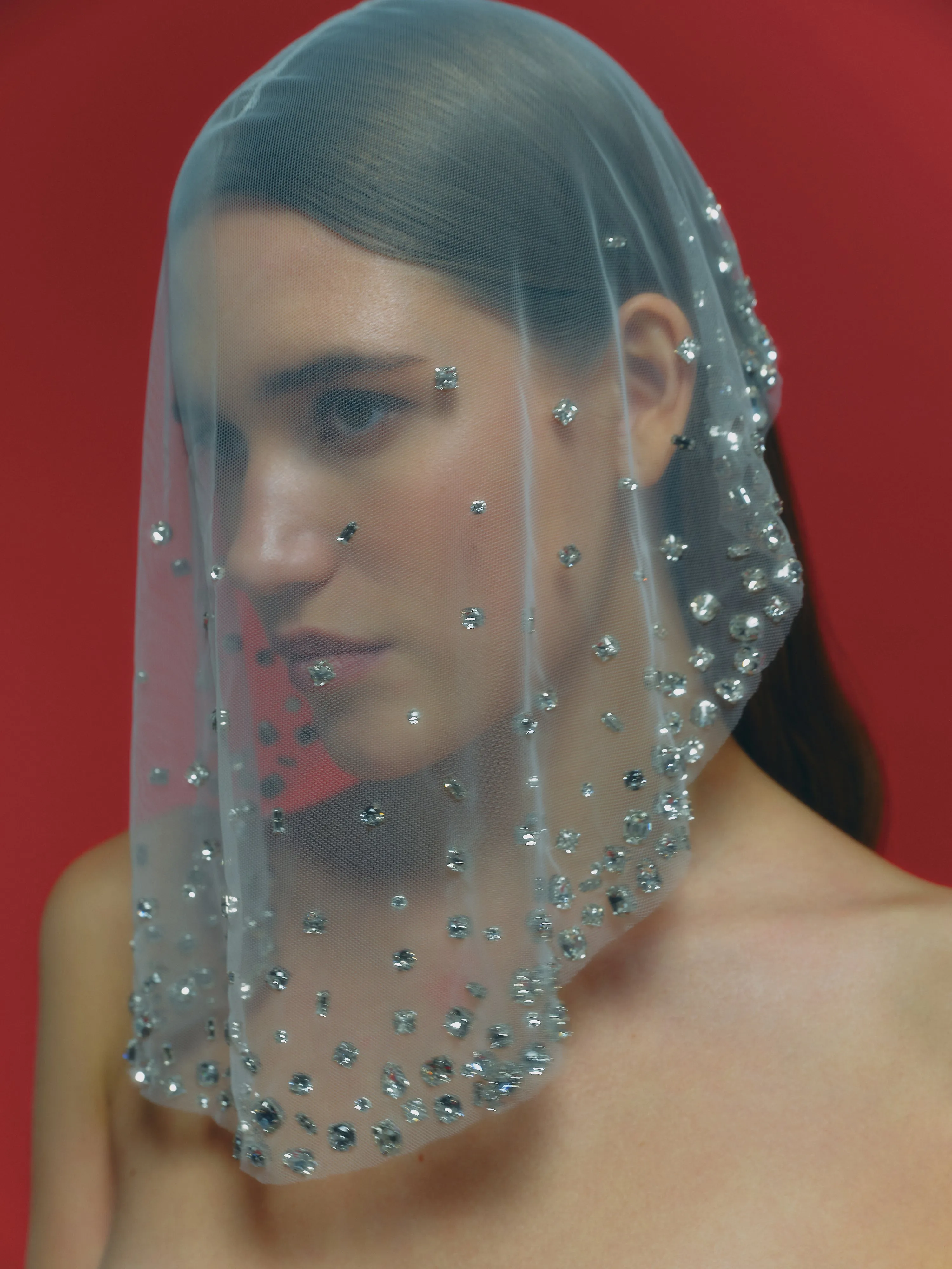 Crystal Mini Veil