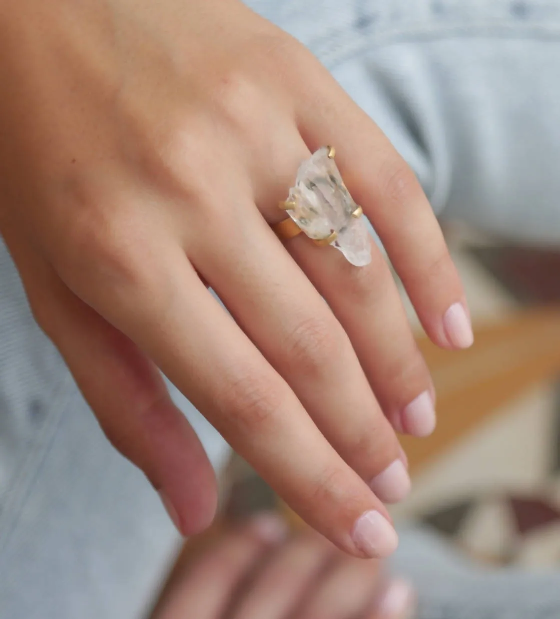 Crystal ring