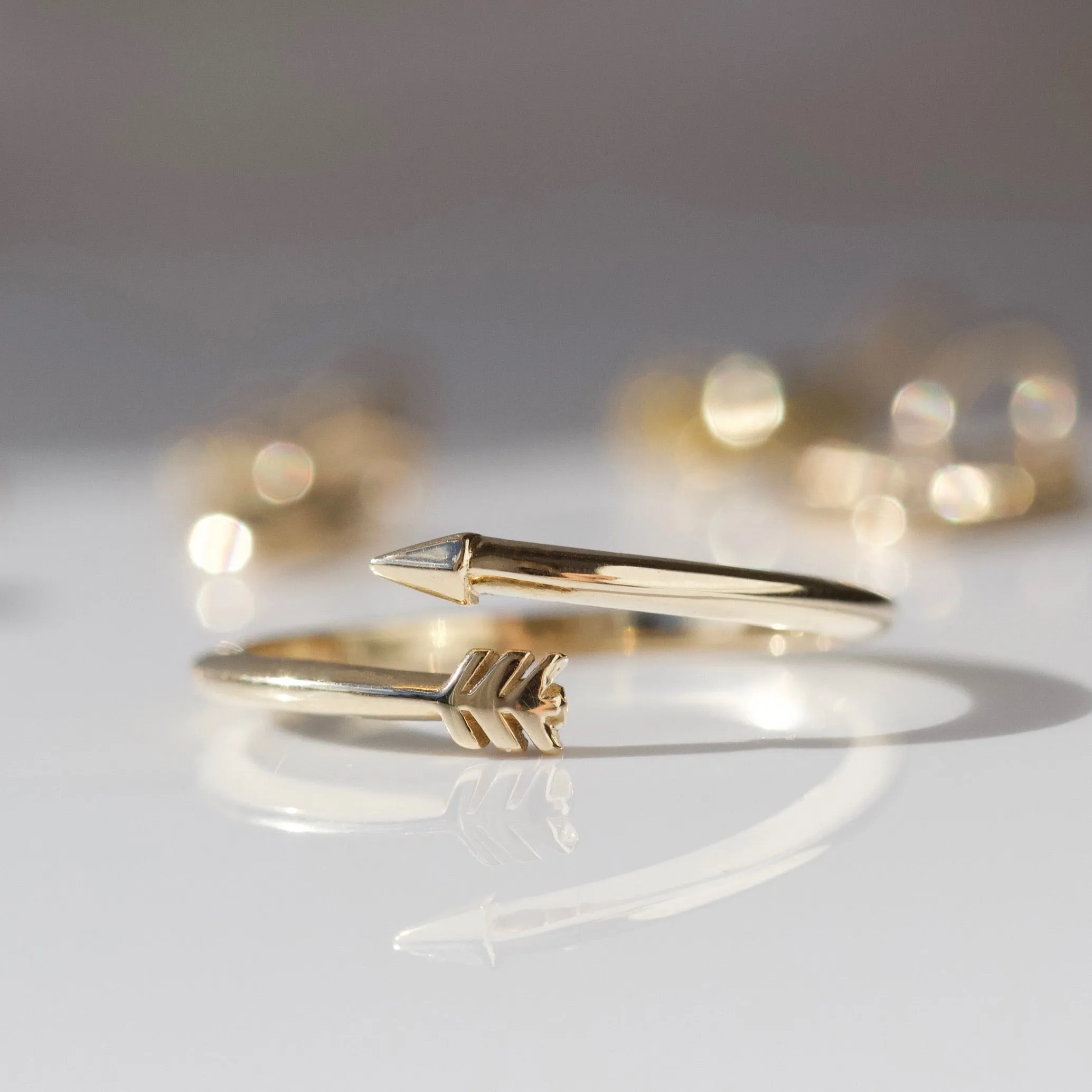 Cupids Arrow ring