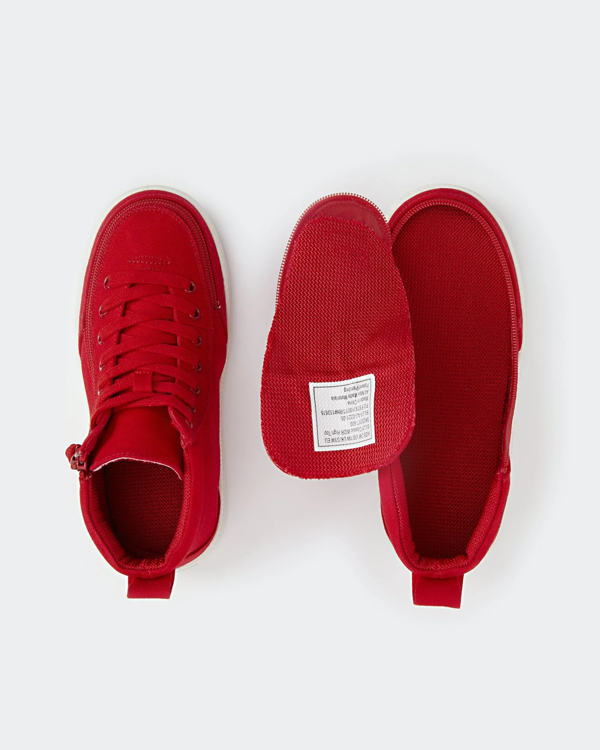 DR High Top (Kids) - Red