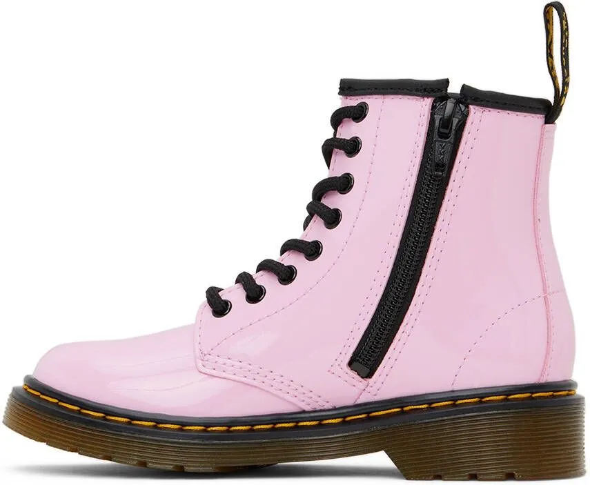 Dr. Martens Kids Pink 1460 Big Kids Boots