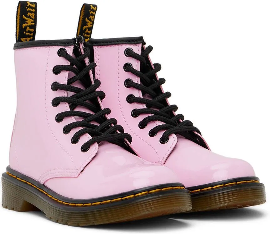 Dr. Martens Kids Pink 1460 Big Kids Boots