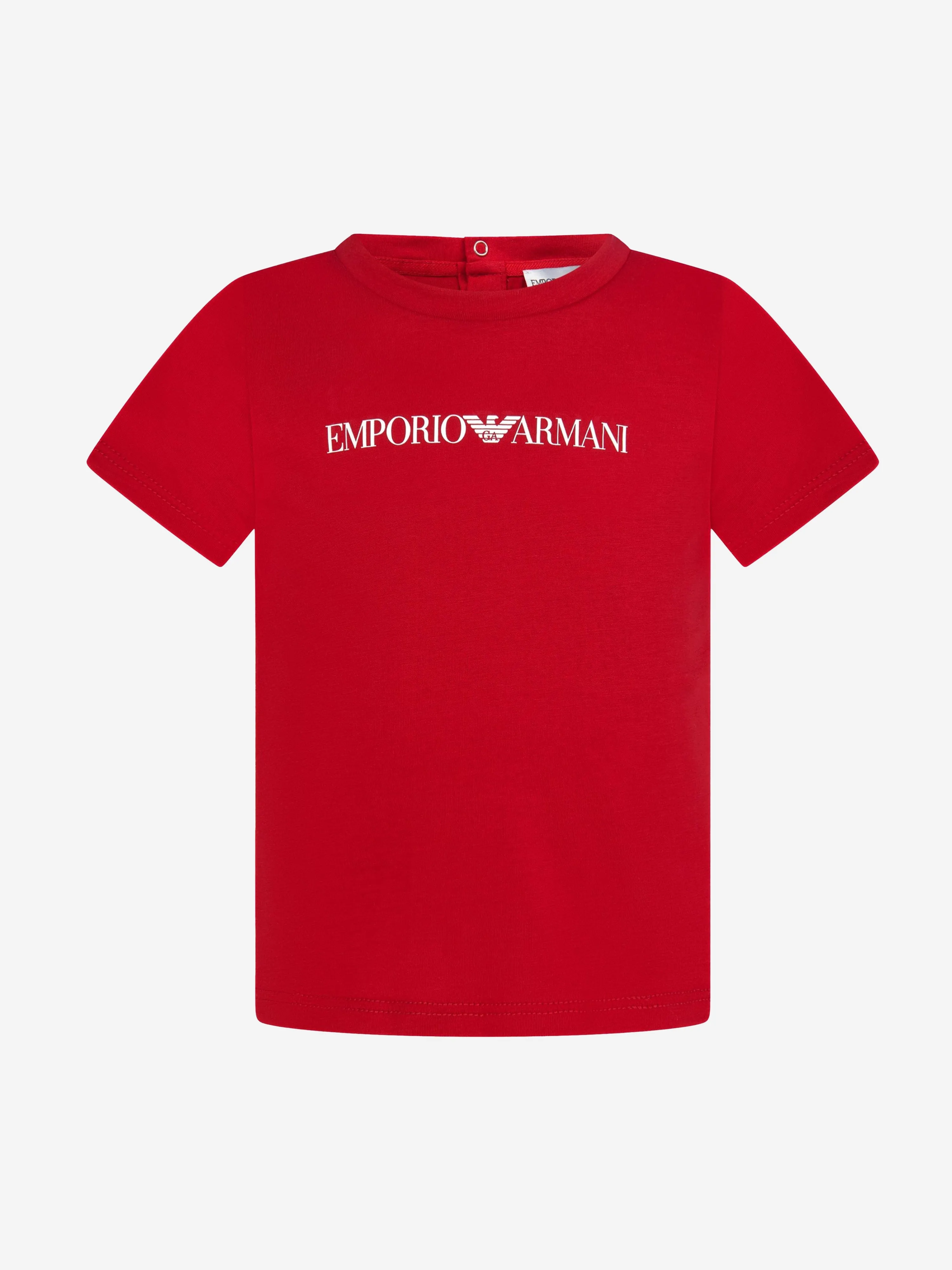 Emporio Armani - Baby Boys Logo Print T-Shirt | Childsplay Clothing