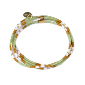 Eva Bracelets Set of 4 / Pistachio