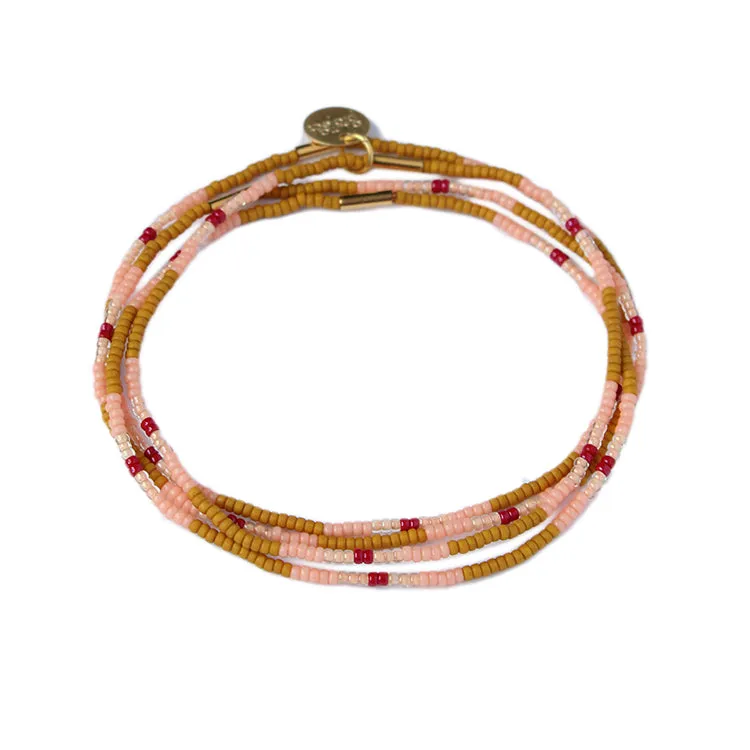 Eva Bracelets Set of 4 / Sienna