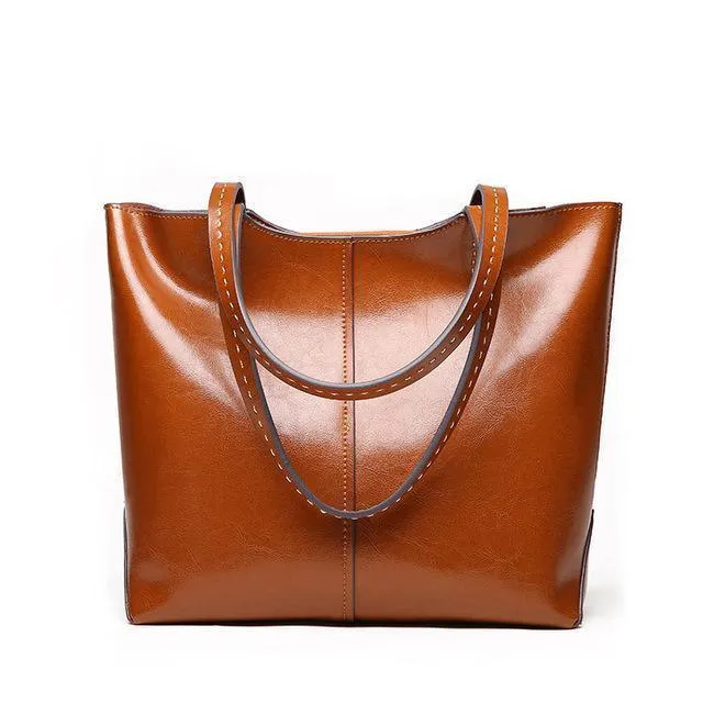 Fashion Women Handbags Genuine Leather Shoulder Bags