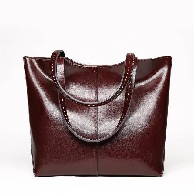 Fashion Women Handbags Genuine Leather Shoulder Bags