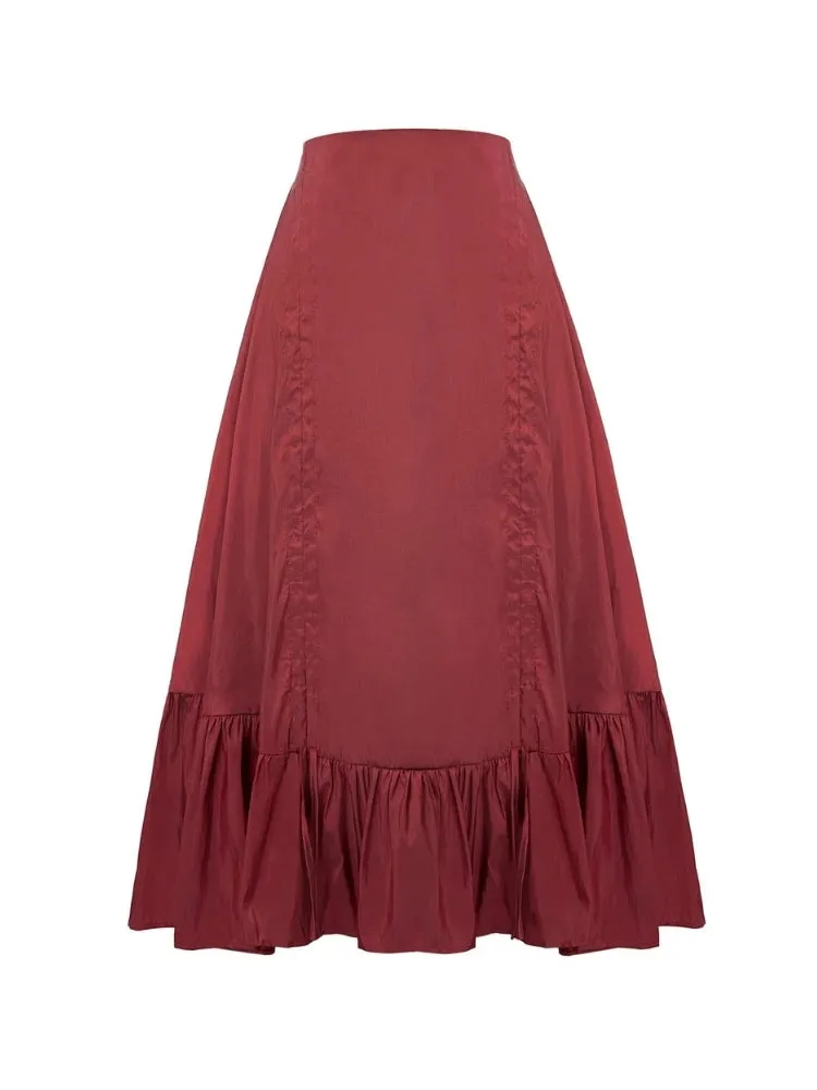 Feronia High & Low Maxi Skirt