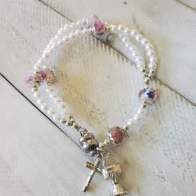 First Communion Rosary Bracelet