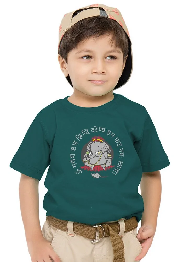 Ganpati Mantra Kids T-Shirt