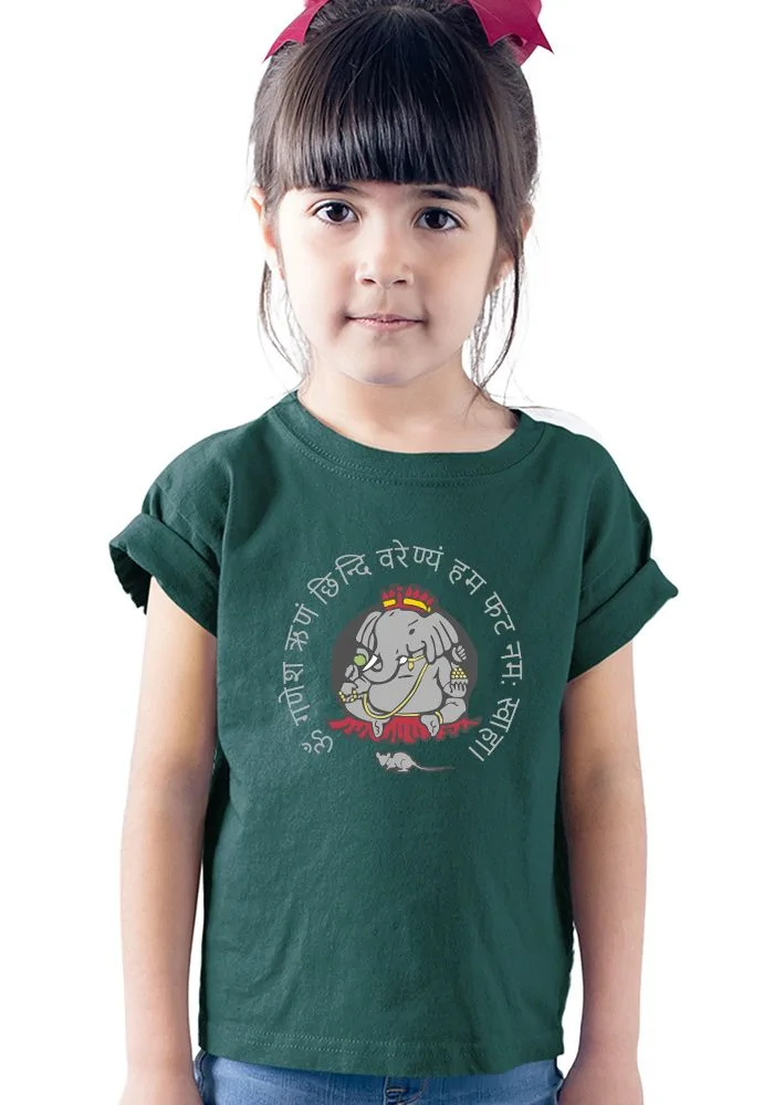 Ganpati Mantra Kids T-Shirt