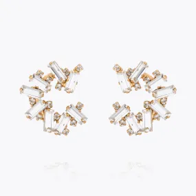 Gina Earrings / Crystal