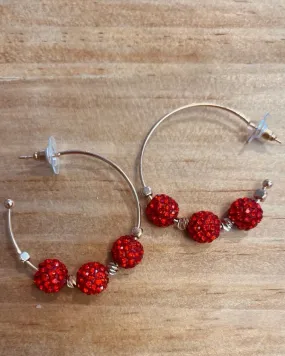 Holiday Kiss Hoops