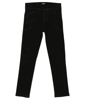 Hudson Kids High-Waist Moto Jegging in Black (Little Kids/Big Kids)