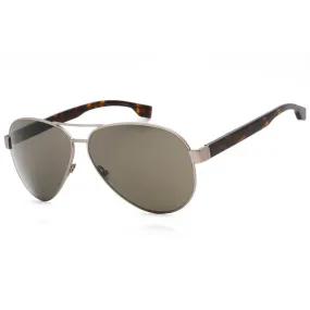 Hugo Boss BOSS 1560/O/S Sunglasses Matte Ruthenium / Brown