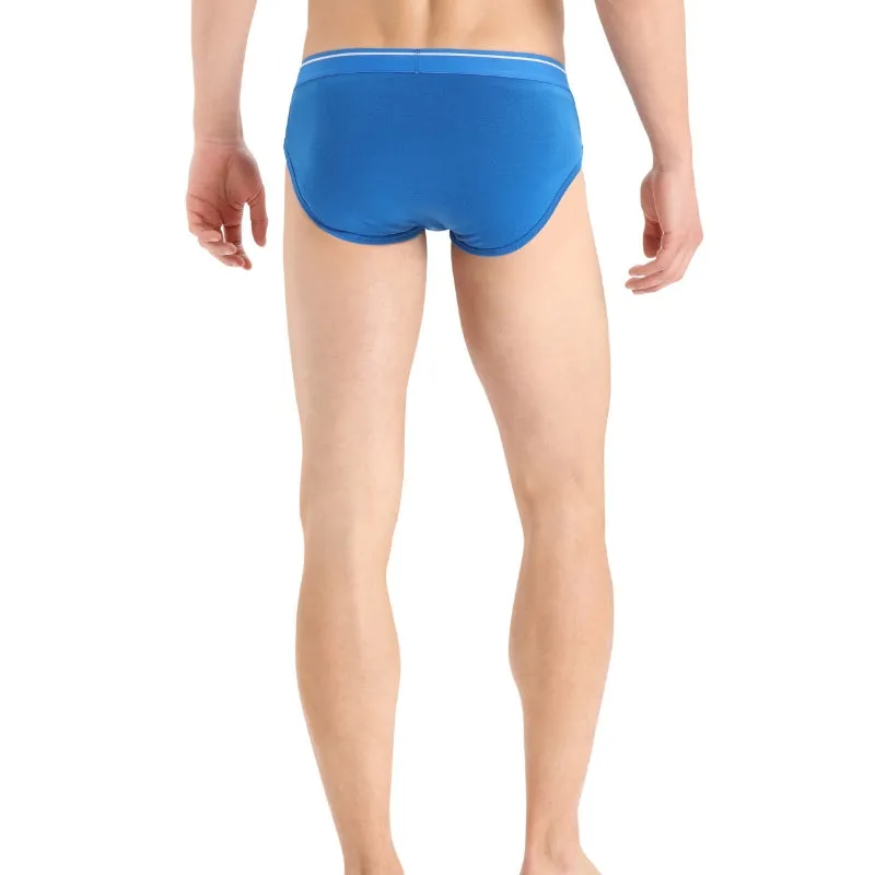 icebreaker Merino Undergarment Men's Anatomica Briefs Lazurite Molten