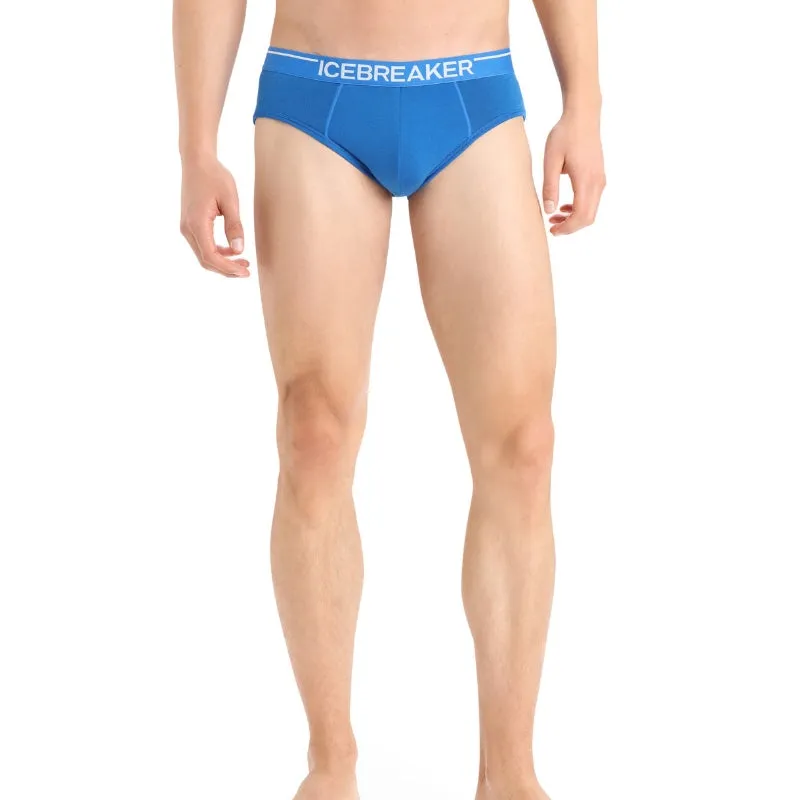 icebreaker Merino Undergarment Men's Anatomica Briefs Lazurite Molten