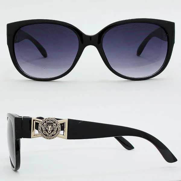 iLLASPARKZ Round Lion Resin Sunglasses