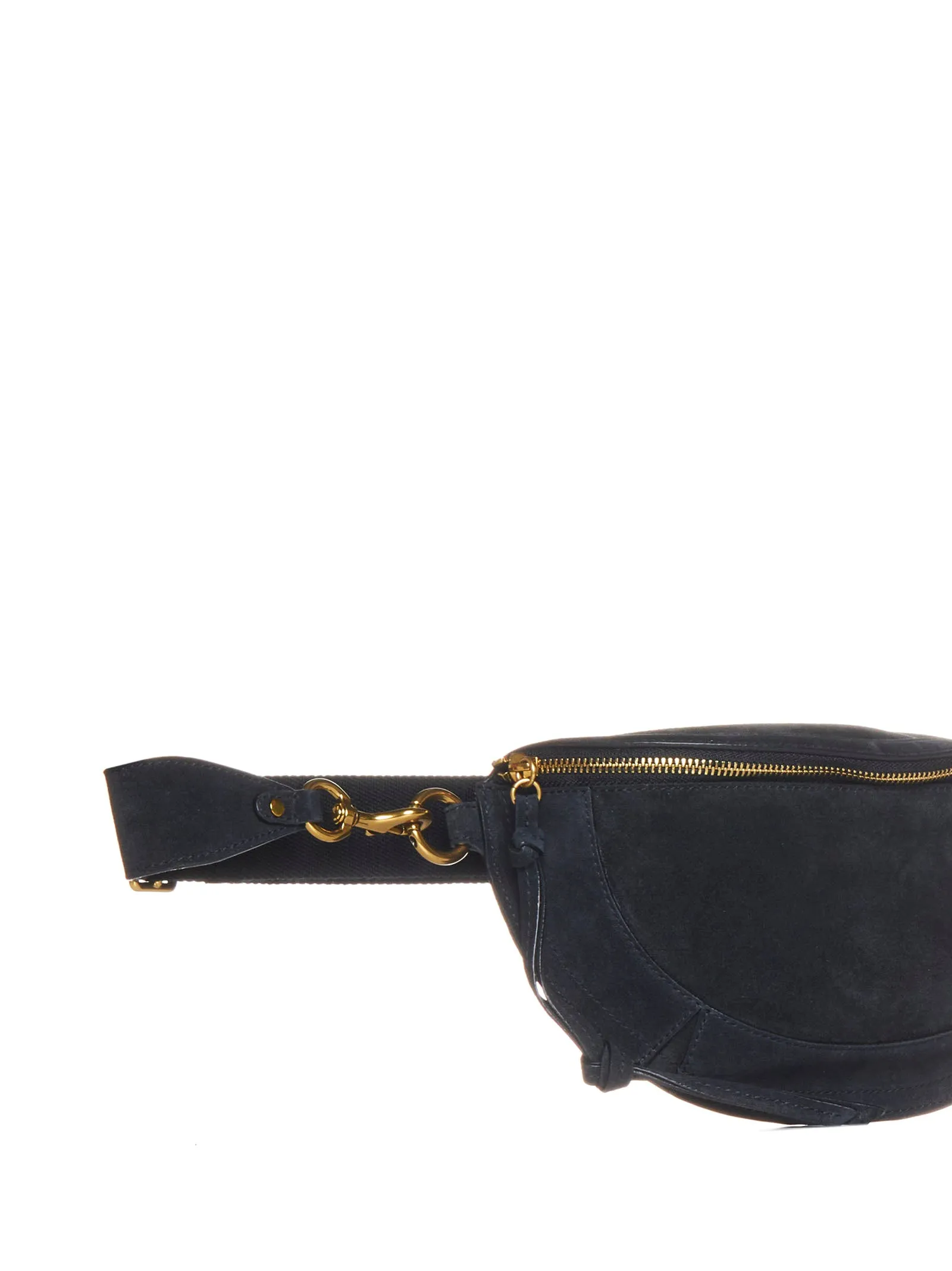 Isabel Marant Logo Detailed Zipped Belt Bag