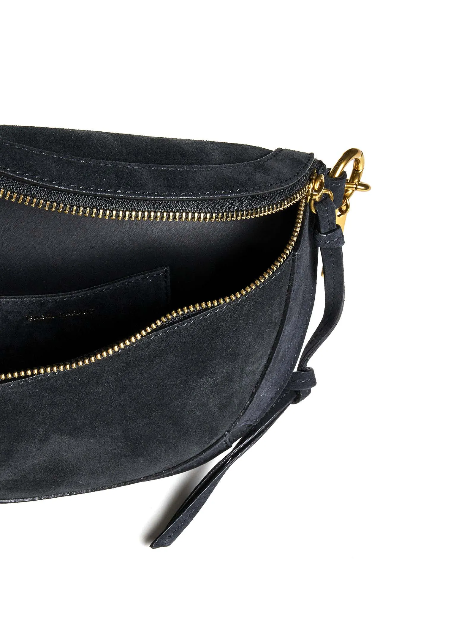 Isabel Marant Logo Detailed Zipped Belt Bag