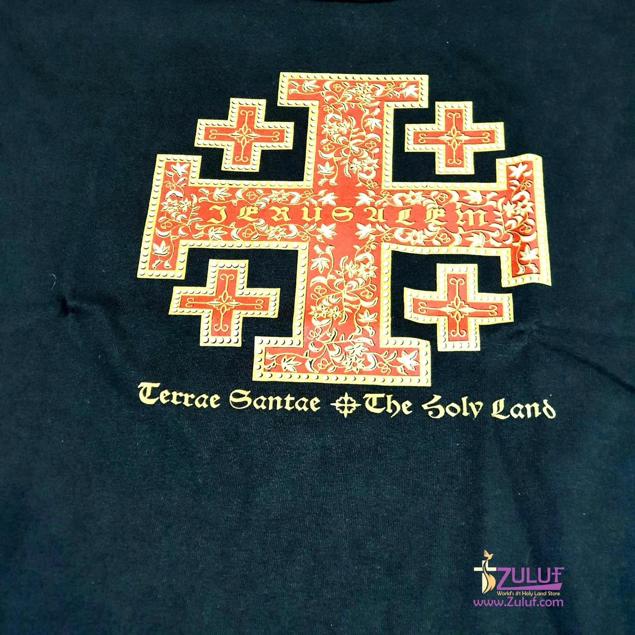 Jerusalem Cross  Men T.shirt TSH010