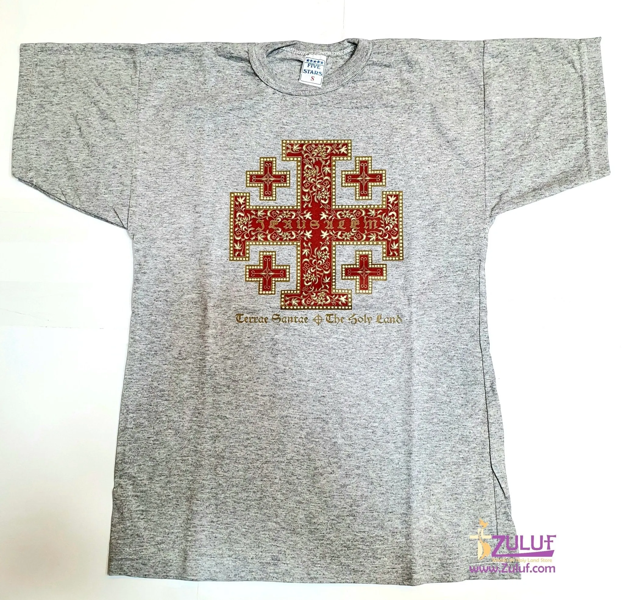 Jerusalem Cross  Men T.shirt TSH010